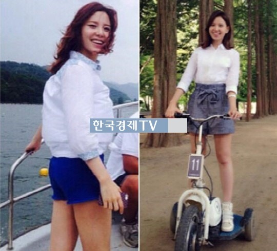 신소연, 짧은 의상 입고 '맵시 완벽 그 자체'