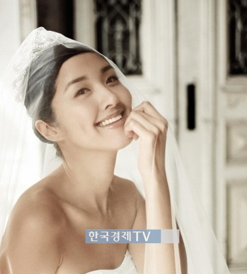 김빈우, 미리 보는 웨딩드레스 자태 '여신 강림'