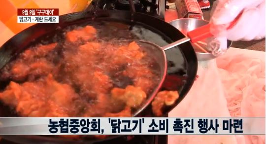 구구데이, 농림부 닭고기 소비 촉진 위한 날