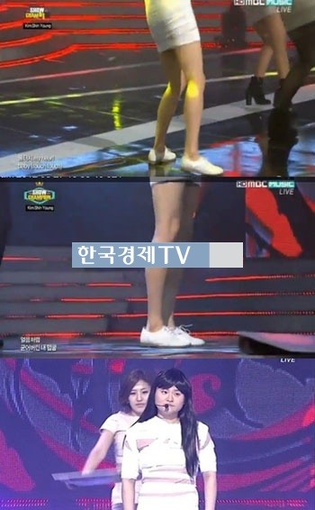 박미선 김신영 하차, ‘김신영 걸그룹 같은 의외의 늘씬함’