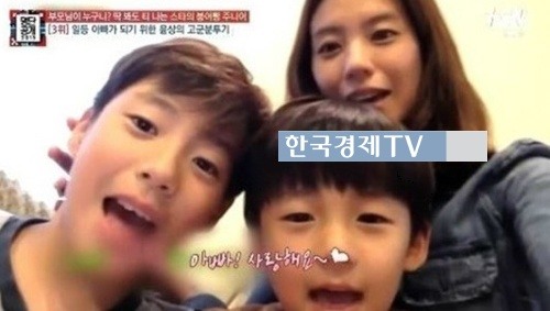 윤상 아내 심혜진, 그리고 두 아들 보니 우월유전자 입증