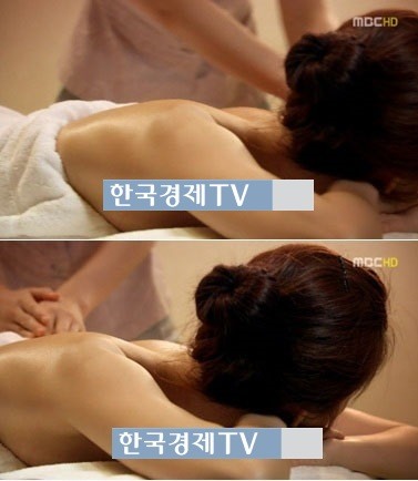 스무살 최지우 등라인 노출신, "얼굴보다 몸매?"