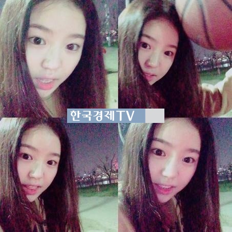 연금술사 조혜정, 농구하다가…때 아닌 깜찍폭발