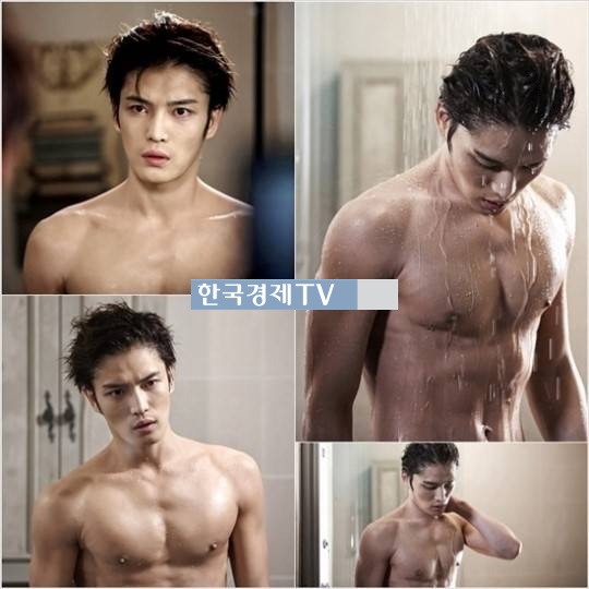 김재중 유노윤호, ‘재중 여심 다 자지러질 초콜릿 꿀복근’
