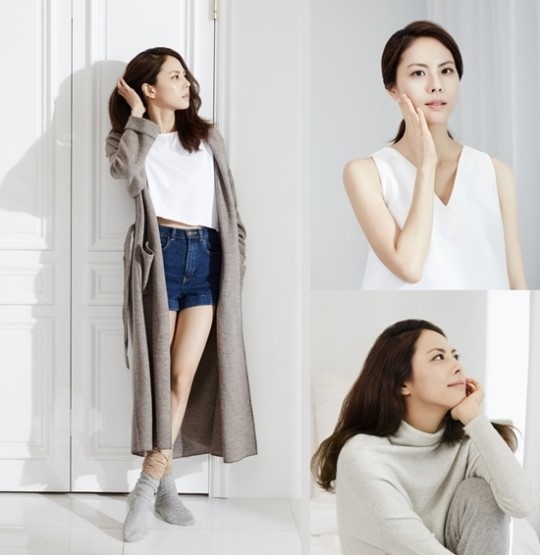 박지윤, 무보정 화보 공개 '원조 얼짱'의 미모