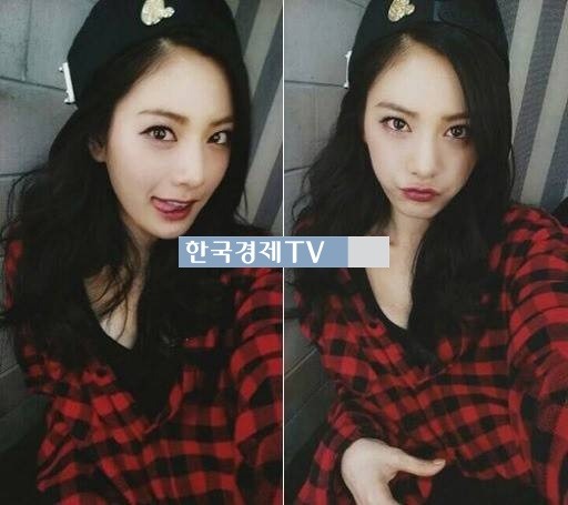 나나 하니 친분, ‘흑발나나…빨간 앵두입술 쭈삣 묘하게 끌리네’