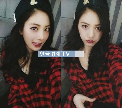 나나 하니 친분, ‘흑발나나…빨간 앵두입술 쭈삣 묘하게 끌리네’