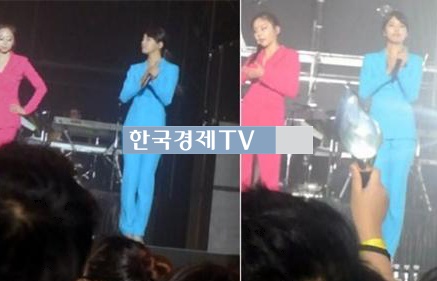 열애설 사실무근 안소희 옆 수지…핑크 vs 블루…상반된 매력