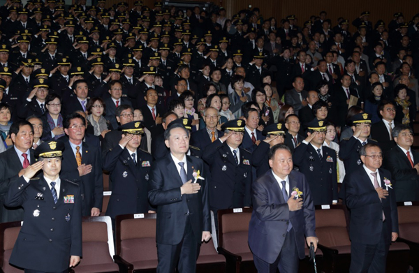 ▲10월28일열린제70주년'교정의날'기념식(사진제공=법무부)