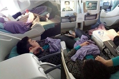 시크릿 메세지 최승현, ‘얼마나 피곤하면 기내에서…떡실신급’