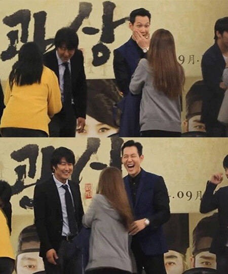 인천상륙작전 이정재, ‘오빠 얼굴에 김 묻었어요..’ 한마디에..깜놀?