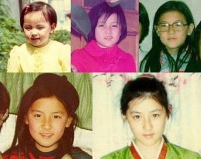 사임당 이영애 송승헌, 어린시절 사진 보니...쌍둥이 딸과 '판박이'