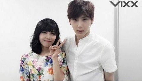 빅스 사슬 Chained Up, 레오 정은지 어깨를 감싼 나쁜 손?