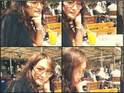 오마이비너스 신민아, ‘외국 카페에서 여유로움 속 미친 미모 4가지’