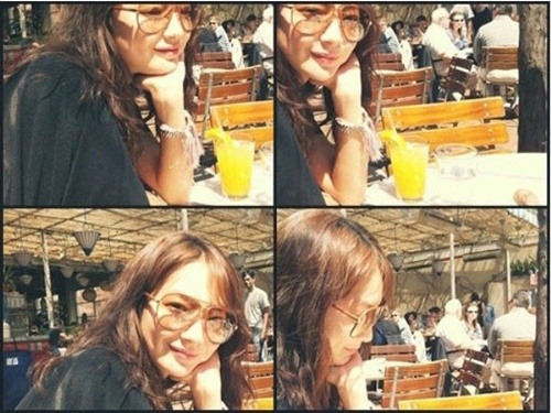오마이비너스 신민아, ‘외국 카페에서 여유로움 속 미친 미모 4가지’