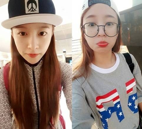EXID 하니, ‘모자랑 안경 착용하니 오히려 굴욕사진? 뭔가 어색해?’