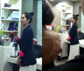 한가인 임신, ‘봉긋한 이마 수수한 차림…어쩜 저렇게 입체적인지’