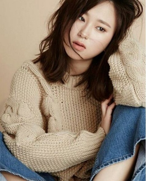 류혜영, 깊은 눈망울...청순미녀?
