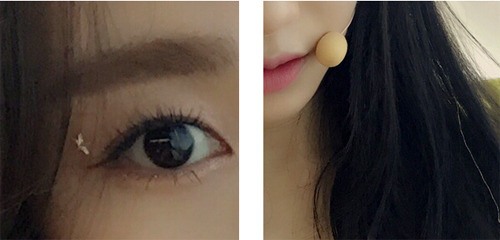 AOA 민아 부탁해요 엄마, 눈 확대 사진 찍은 뒤..별도 있땅~