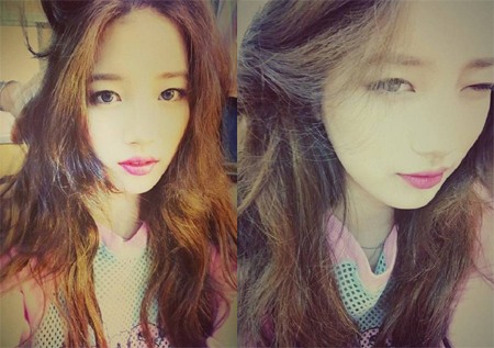 김우빈 수지 입맞춤, ‘헝클어진 머리 늘어트리고 립스틱 짙게 바르고 섹시’