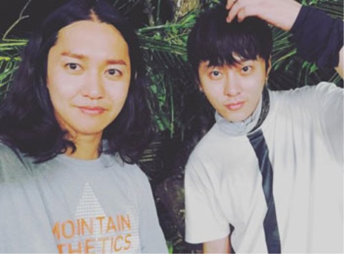 안녕하세요 강균성, 용준형과 다정샷 "보고 싶구나"