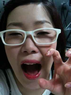 박슬기 열애, ‘빨간 앵두 입술 한 채…고양이 빙의 아잉’