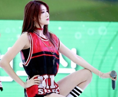 올드스쿨 나인뮤지스 현아, 뽀얀 속살-오똑한 콧날...화사한 미모