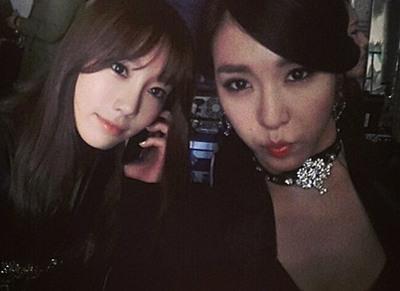 태티서 dear santa, 태연-티파니 검은 의상 사이로 드러난 아찔한 속살