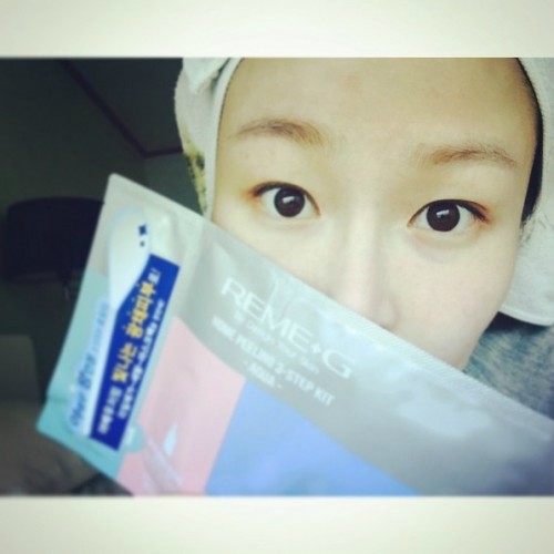 이희준과 결혼 이혜정, 마스크팩 사이로 새하얀 민낯 폭발…베이비 꿀피부