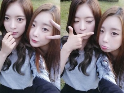 달샤벳 지율 가은 탈퇴, 아영-수빈 꼭 끌어안고 청순 귀염 폭발