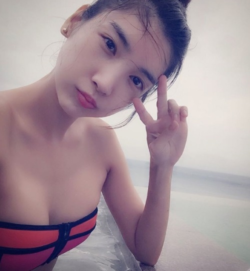 이해인, 해변가서 파격 셀카 "즐거웠어요"