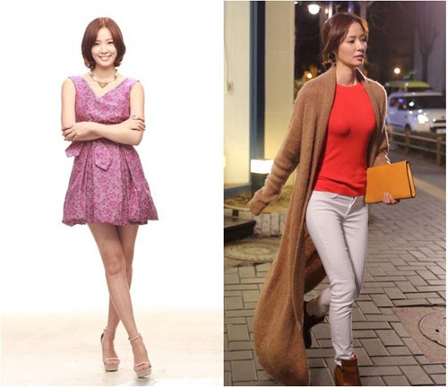 옆집의 CEO들 손태영, 늘씬한 기럭지 볼륨감 몸매..스탭들도 넋을 잃었다는?
