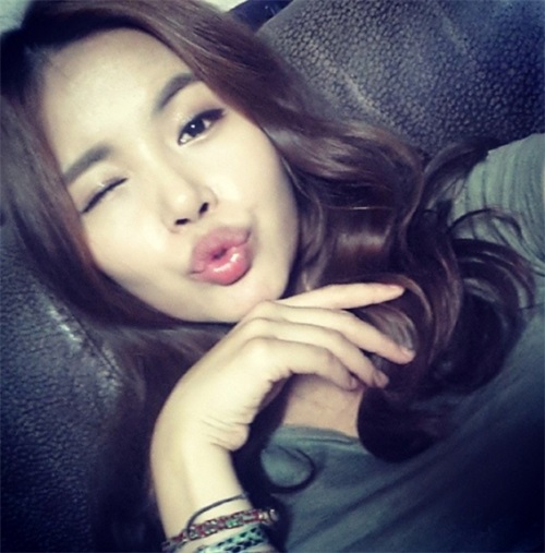 루돌프 조정민, 뽀뽀 셀카 "여신이 따로 없네"