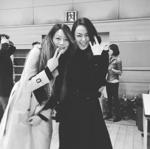 복면가왕 3연속 가왕 추정 차지연, 김윤아와 친분샷 "즐거웠습니다"