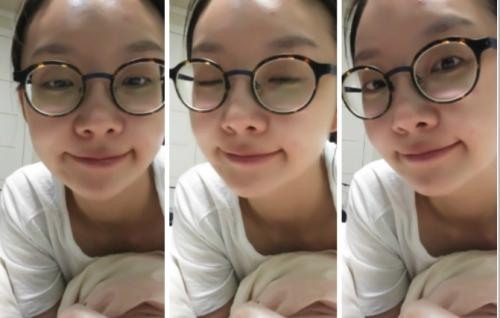 문제적 남자 지주연, 동그란 안경 쓰고..이마 훤히 드러낸 순백의 미
