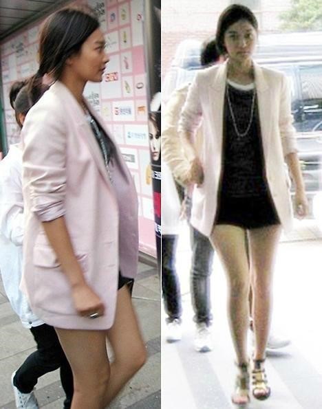 오마이비너스 신민아, 무보정 직찍에도 '황금 비율' 과시