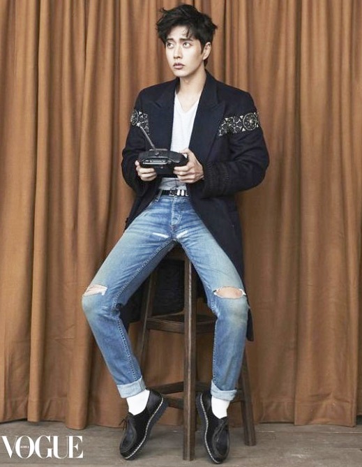 박해진, 헝클어진 헤어스타일도 완벽 소화한 화보 보니?