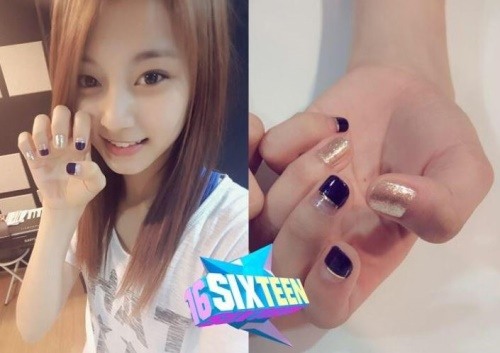 주간아이돌 트와이스 쯔위, ‘손가락 네일아트 선보이면 깜찍한 냥이 빙의’