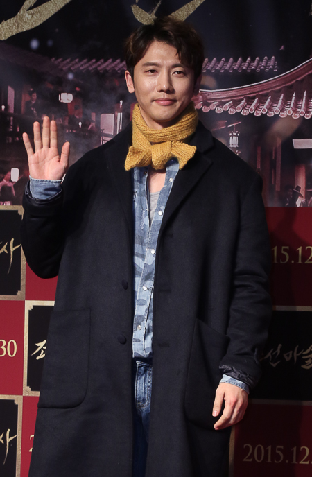 28일 롯데시네마 월드타워에서 영화 '조선마술사' VIP 시사회가 열린 가운데 배우 기태영이 시사회에 참석하고 있다. (사진=서유석 기자)