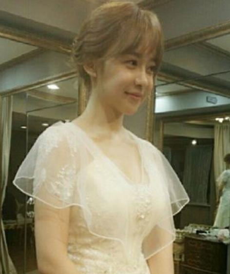 손흥민 연인 유소영, 웨딩드레스 자태 보니 '청순 미모 발산'