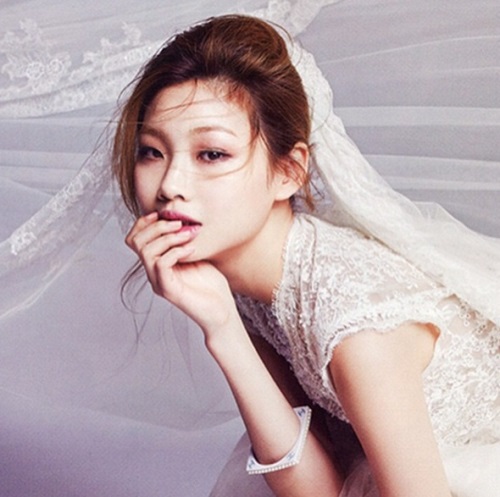 이동휘 연인 정호연, 순백의 웨딩드레스 '여신이 따로 없네'