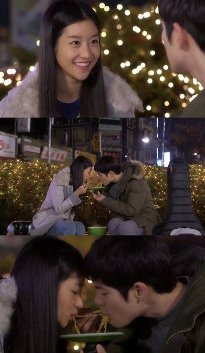무림학교 이현우 서예지 입맞춤, '장기하와 라면 먹다가 입술 닿을 분위기?'