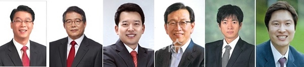 ▲(사진왼쪽부터)곽규택박승환원영일석동현박종훈김해영