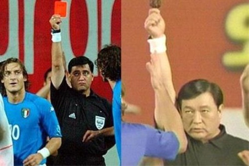 임채무, 모레노 주심 패러디? '폭소'