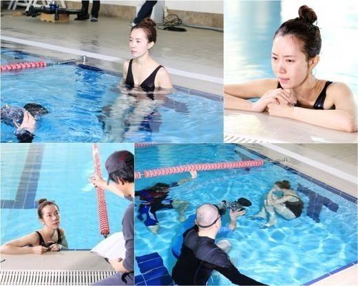 정우 김유미, ‘물 속에서 민낯 드러낸 채 촉촉하게 젖은 그녀’