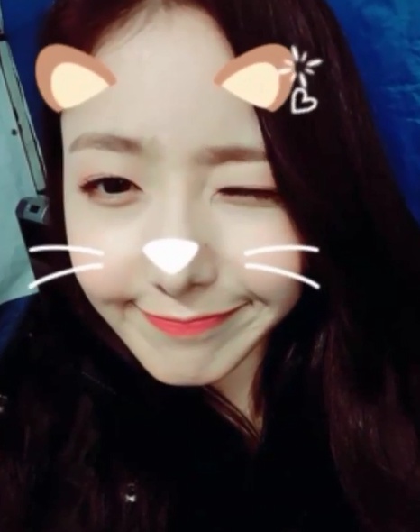 여자친구 신비, 햄스터 깜짝 변신 '귀여워'