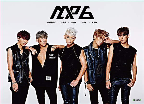 MAP6, 오리콘 CD싱글 차트 7위…일본 성공적 데뷔