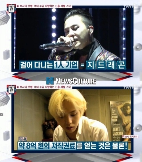 빅뱅 판타스틱 베이비, 지드래곤 저작권료..'이럴수가' 신흥 재벌의 위엄