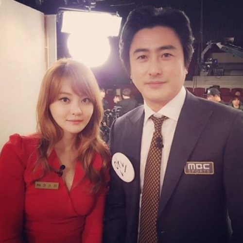 롤 점검 서유리, 안정환과 다정하게 ‘인증 샷’ 찰칵