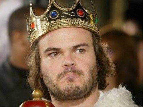 잭블랙, “King of Comedy” 위엄있는 모습 시선 고정
